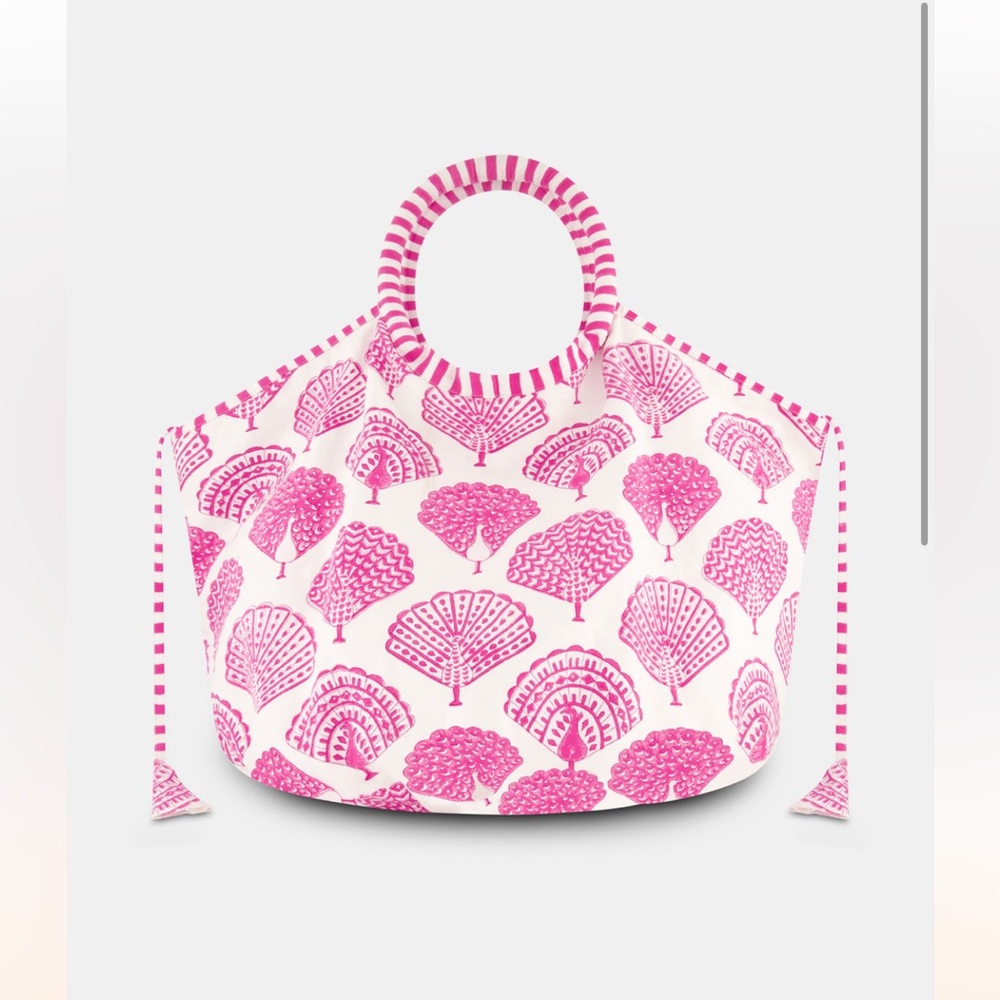 Peacock bondi bag